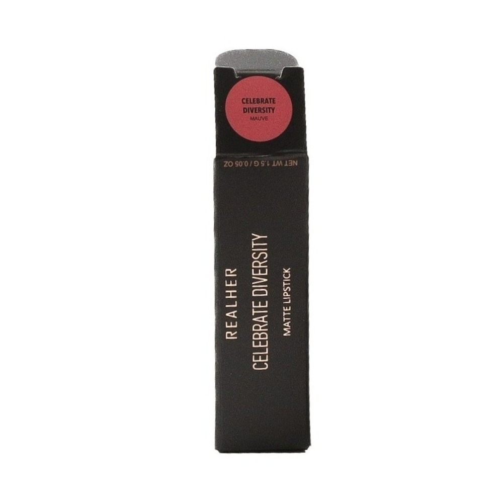 REALHER - Celebrate Diversity - Matte Lipstick - 0.05 oz / 1.5 g - Mini